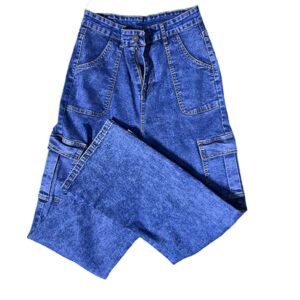 Ladies Jeans Cargo Pant